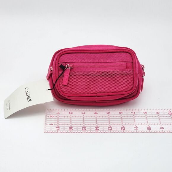 CALPAK Stevyn Fanny Pack Dragonfruit Pink Belt Bag NWT - Picture 6 of 7